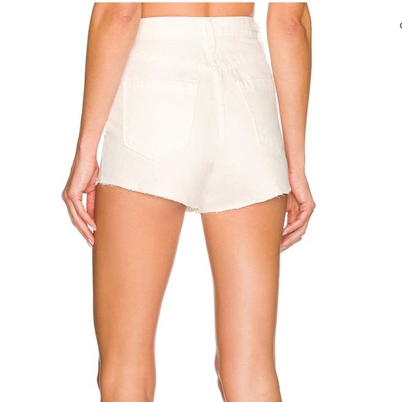 NWT Blank NYC Head in the Clouds White Jean Shorts - Picture 3 of 7